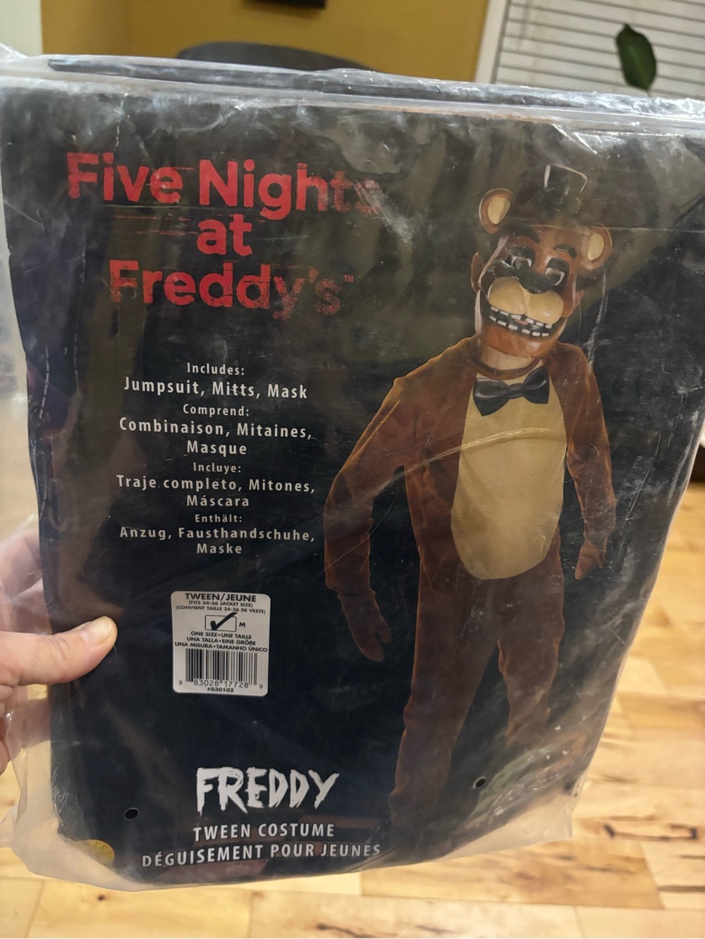 Rubie's Five Nights at Freddy's Brown and Tan Tween Costume with Mask